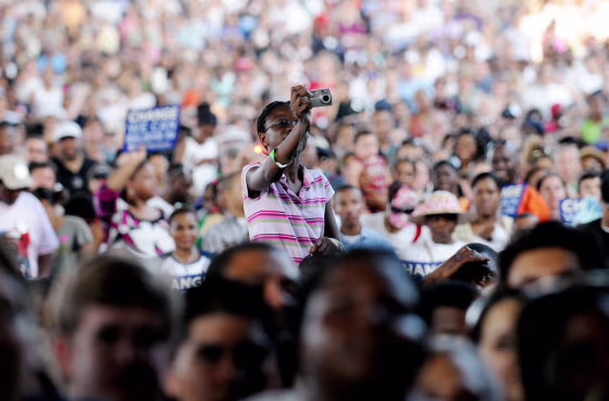 Image: Bristow, Va., rally