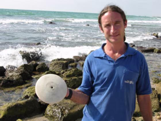Image: Lifeguard with disc