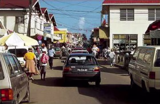 Online gambling sites are invisible to visitors to the Antiguan capital of St. John's.