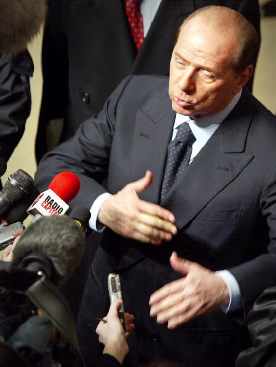 ITALIAN PRIME MINISTER BERLUSCONI ADDRESSES MEDIA ON SECOND DAY OF EUROPEAN SUMMIT