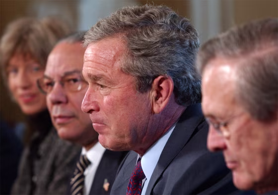 BUSH NORTON POWELL RUMSFELD