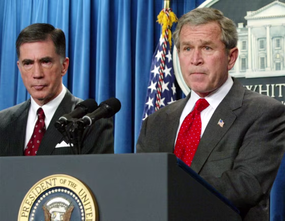 Bush Appoints Chuck Robb And Laurence Silberman To Investigate The Iraqi Intelligence Failures