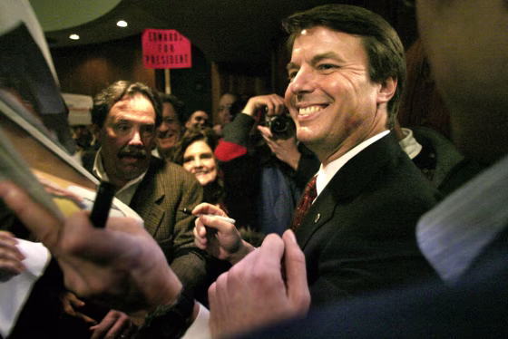 Senator Edwards Woos Voters In Ohio
