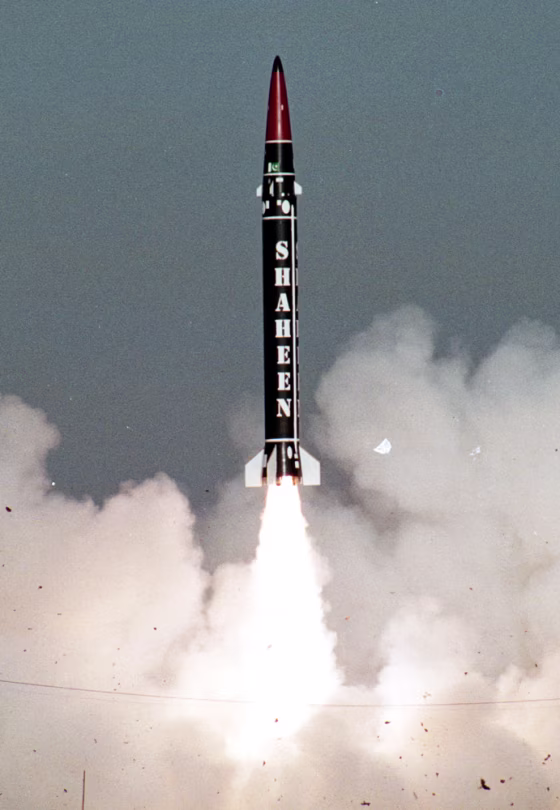 FILE PHOTO OF PAKISTAN'S BALLISTIC MISSILE SHAHEEN-1