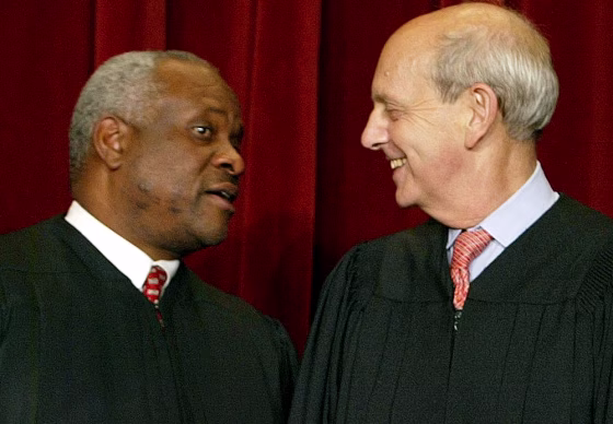 Supreme Court Justices Pose For Portraits
