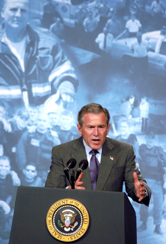 President Bush Makes Remarks On The Patriot Act