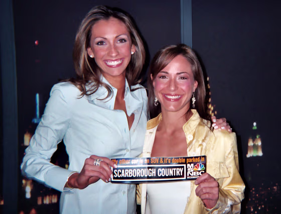 'The Apprentice' contestants&nbsp;Katrina Campins (left) and Ereka Vetrini (right) show they've visited 'Scarborough Country'
