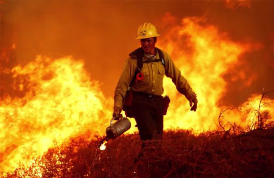 Wildfire Allegedly Started by National Guard Helicopter