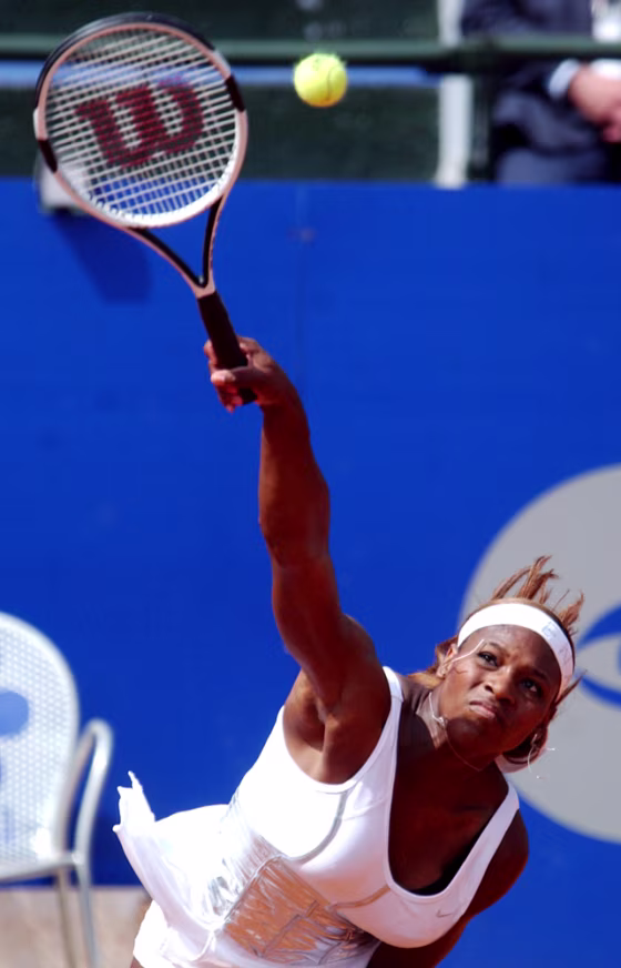 Serena Williams is the two-time defending Wimbledon champion.