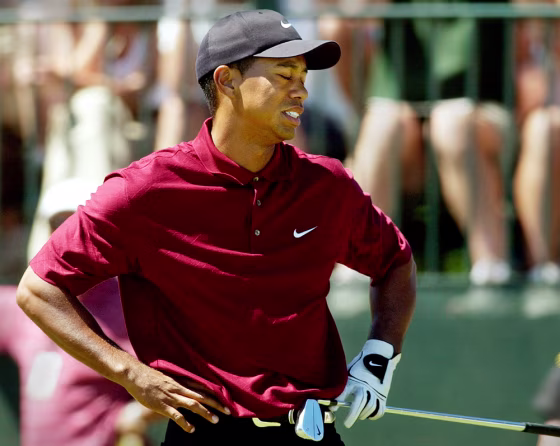Tiger Woods hasn't endeared himself to anyone during his struggles by complaining incessantly about everything and with his caddie's poor behavior, writes the Washington Post's Sally Jenkins.