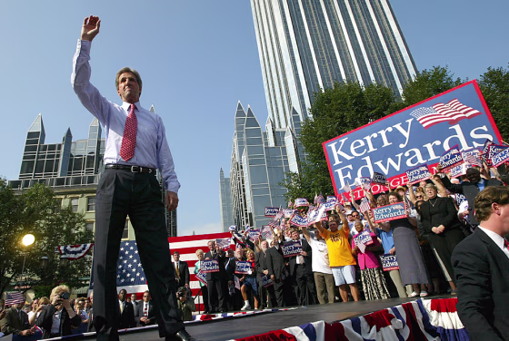 John Kerry Announces John Edwards As VP Running Mate