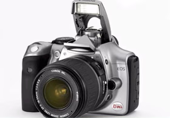 Forbes.com ranks the Canon EOS Digital Rebel the best for an "accessible professional."