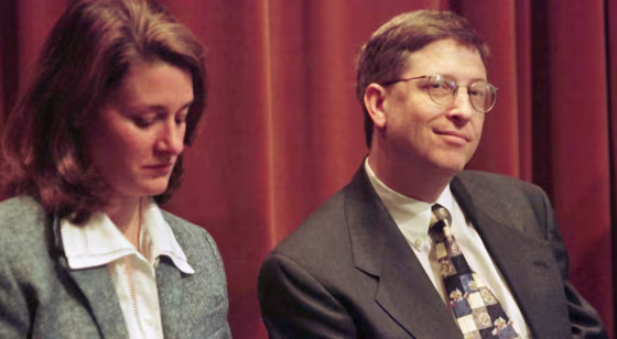 FILE PHOTO OF BILL AND MELINDA GATES