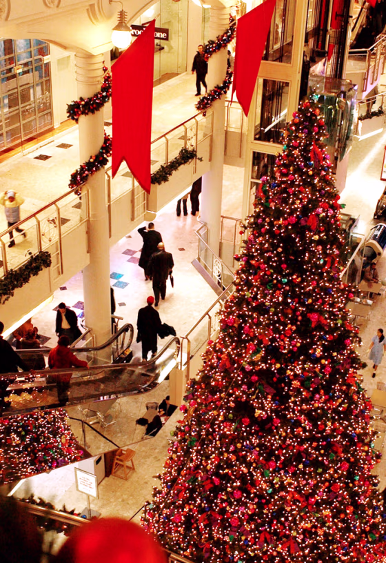 With many retailers deriving half their annual profits during the holiday season, the race is on to lure shoppers to the mall.