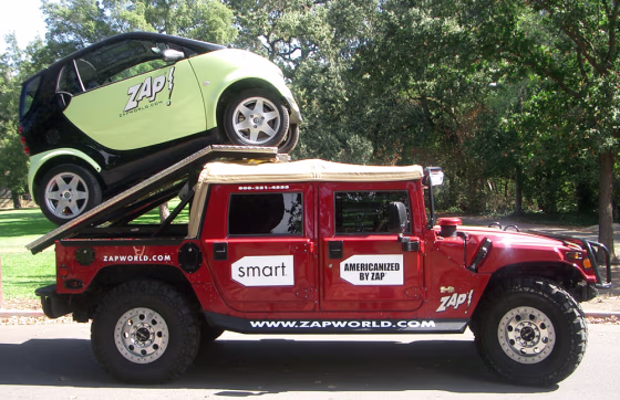 ZAP AND SMART CAR