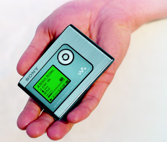 The new Sony Walkman is the first in the line to accept music files in the popular MP3 format.