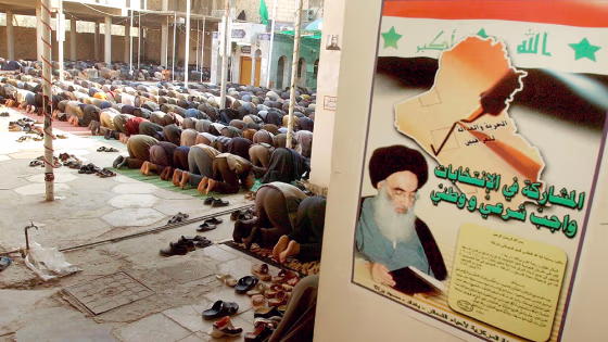 Iraqis Attend Friday Prayers Amidst Election Preparations