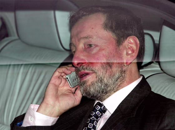 Britains Home Secretary Blunkett arrives at House of Commons for Prime Ministers Questions in London