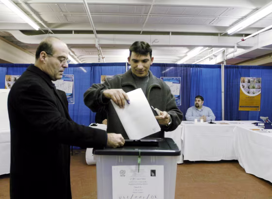 Iraqis Head To Polls in Maryland