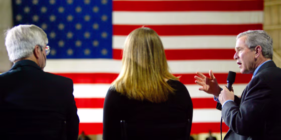 President Bush speaks about Social Security in New Hampshire