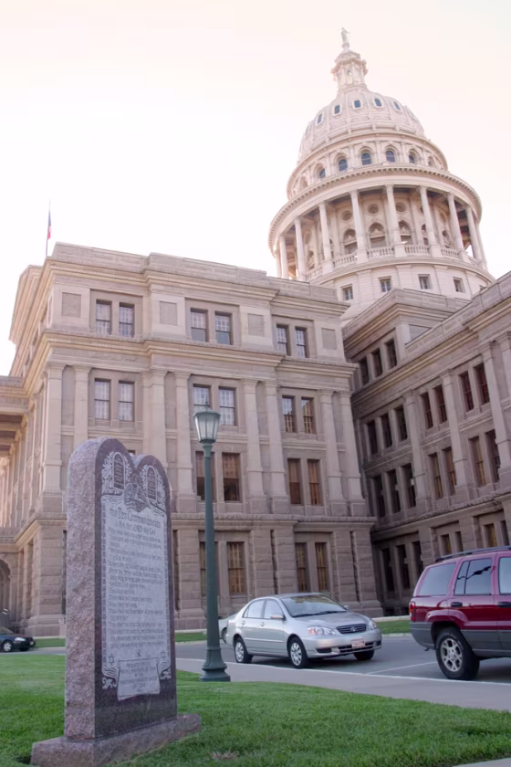 Church And State Separation Examined As High Court Hears Commandments Case