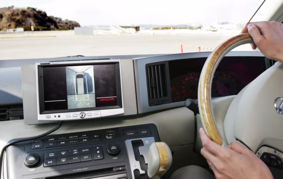 NISSAN CAR AROUND VIEW MONITOR TEST