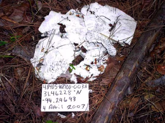 Scientists used image-enhancement technology and infrared light to help decipher charred mission notes recovered from a Texas field after the space shuttle Columbia broke up during reentry.&nbsp; 