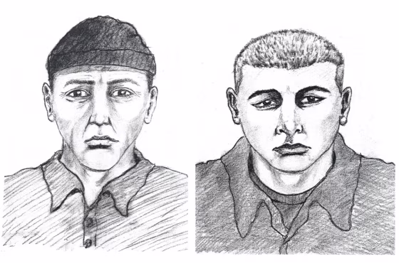 Authorities&nbsp;last week&nbsp;released sketches of two&nbsp;men seen near the home of&nbsp;U.S. District Judge Joan Humphrey Lefkow before her husband and mother were found murdered.