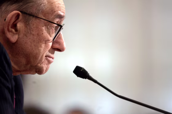 Alan Greenspan testifies before the House Budget Committee - Washington