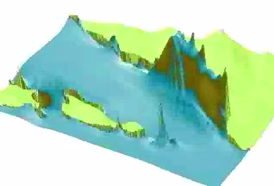 This simulation shows the potential tsunami generated by a seismic event involving the Channel Islands Thrust fault, which underlies&nbsp;the Santa Barbara Channel. The fault has the potential to produce large earthquakes and significant seafloor deformations.