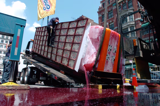 Snapple 'World's Largest Ice Pop' Disaster