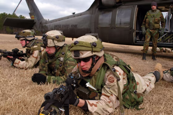 Thousands Of Paratroopers Participate In Training Exercise At Fort Bragg