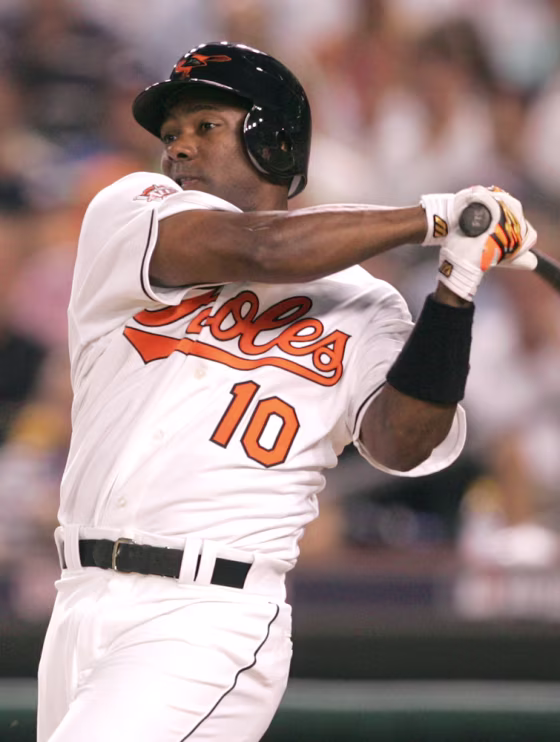 76th Major League Baseball All Star MVP Miguel Tejada during the 76th MLB All Star Game in Detroit