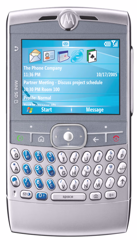 Motorola's Q is due early in 2006