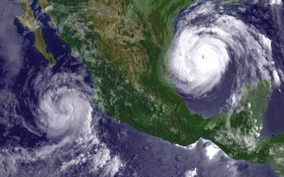 Hurricane Emily Slams Into Yucatan Peninsula