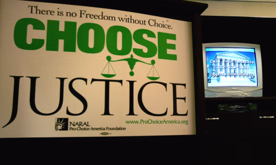 NARAL Unveils Ad Campaign Against John Roberts Nomination