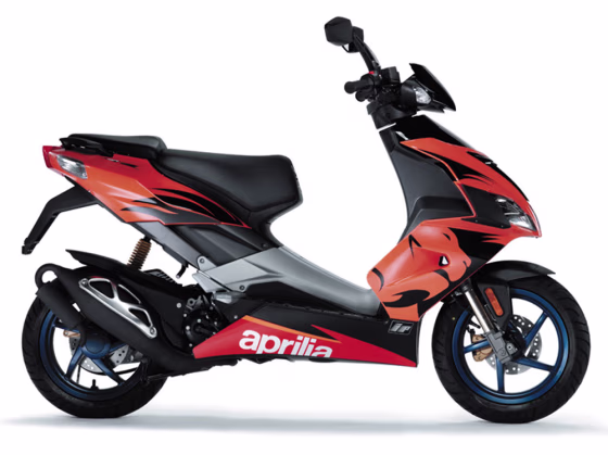 Increasing gas prices are making scooters, like the Aprilia SR50 DiTech, popular choices as second vehicles.