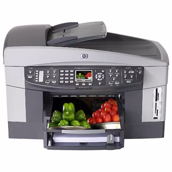 H-P's Office Jet 7410 is&nbsp;in the upper price range of popular all-in-one printer/fax/scaner machines.