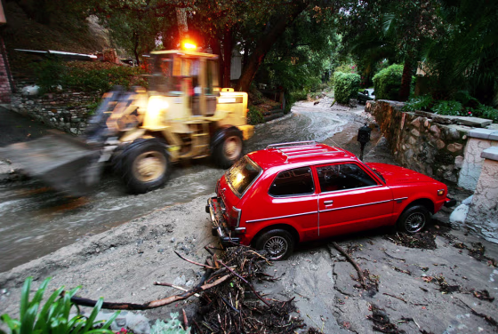 Fire-Damaged Hillsides Bring Flood Problems to Southern California