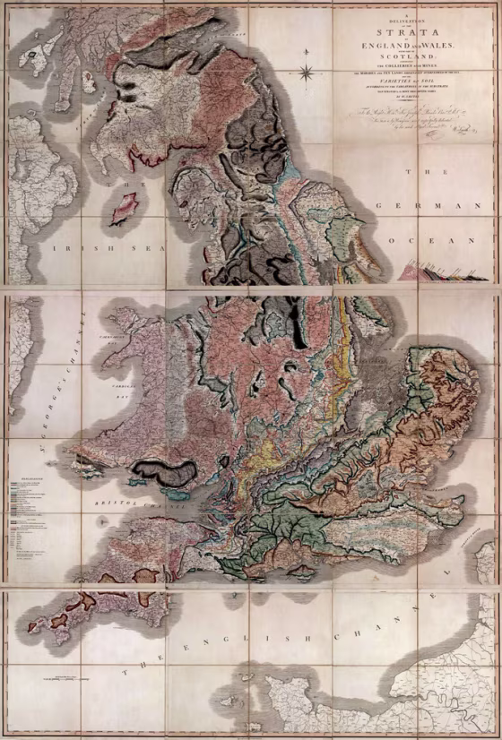 The “Map that Changed the World" is on exhibit at the Central Library branch of the Buffalo and Erie County Public Library.
