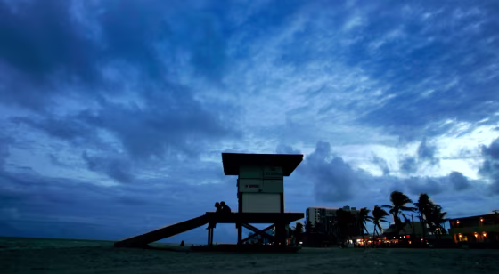 Tropical Storm Gamma Approaches South Florida