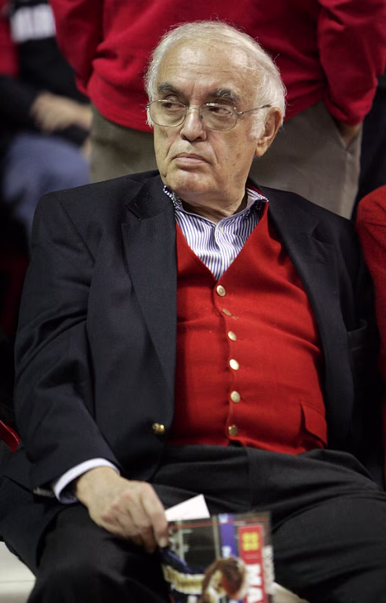 Columnist Novak awaits the start of NCAA basketball game between Boston College and Maryland game in College Park