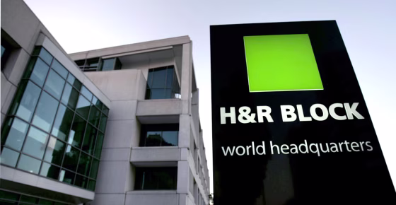 H&R Block said the tax miscalculation created a $32 million liability.