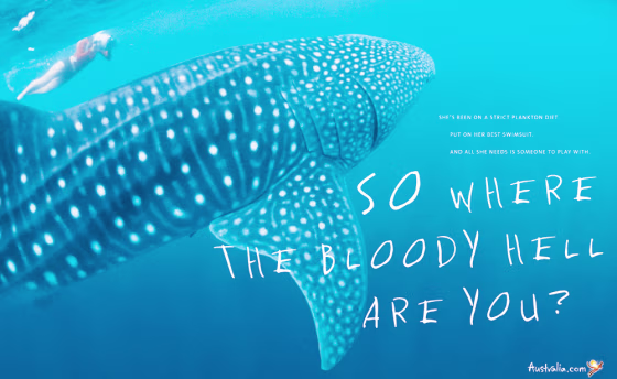 Handout photo of Tourism Australia's latest advertising campaign