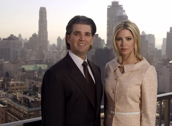 DONALD TRUMP JR., IVANKA TRUMP