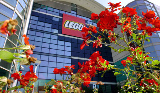 Lego Group said Tuesday it will lay off 300 people at a U.S. facility and 900 in Denmark. Shown here is a Swiss production plant.