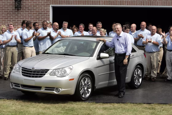 2007 Chrysler Sebring, Tom Lasorda
