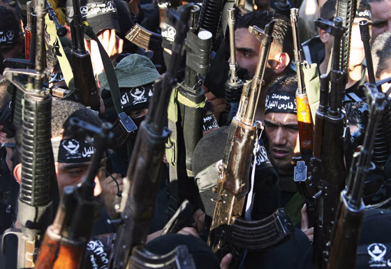 Militants of the Al-Aqsa Martyrs Brigade