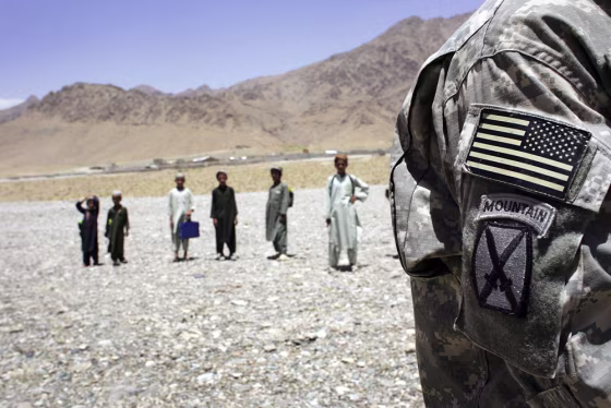 U.S. Forces In Afghanistan On Anti-Taliban Operation Mountain Thrust