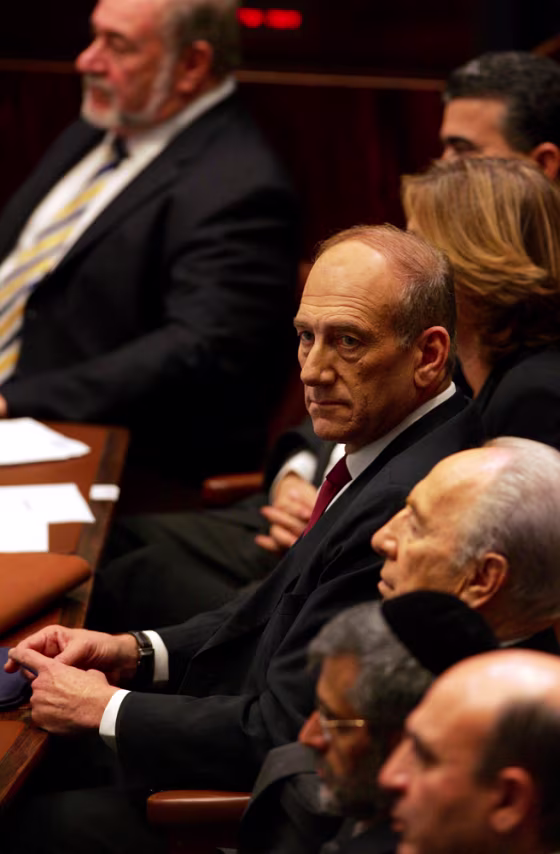 Ehud Olmert Addresses Jerusalem Knesset
